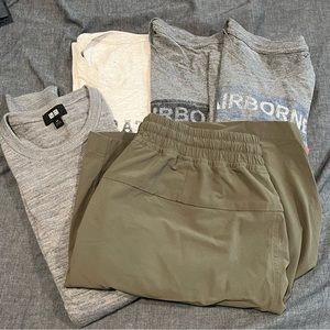 RESELLER LOT MENS CLOTHES LULULEMON UNIQLO